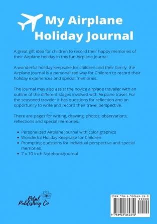 My Airplane Holiday Journal