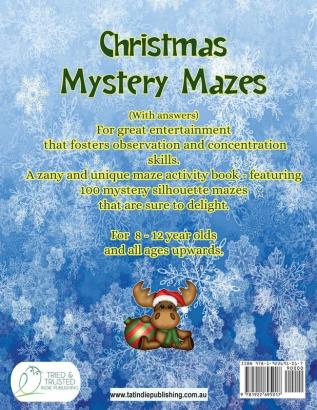 Christmas Mystery Mazes for Bright Kids 8-12