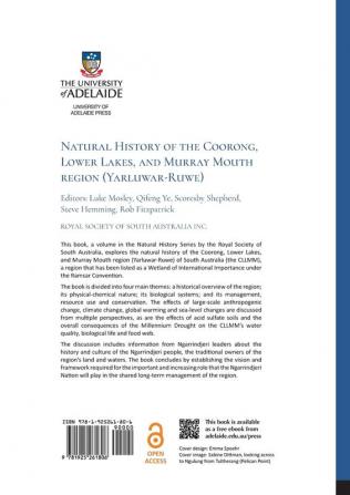 Natural History of the Coorong Lower Lakes and Murray Mouth region (Yarluwar-Ruwe): Royal Society of South Australia