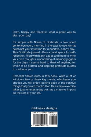 notes of gratitude