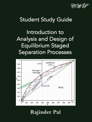 Student Study Guide: Introduction to Analysis and Design of Equilibrium Staged Separation Processes (Chemical Engineering)