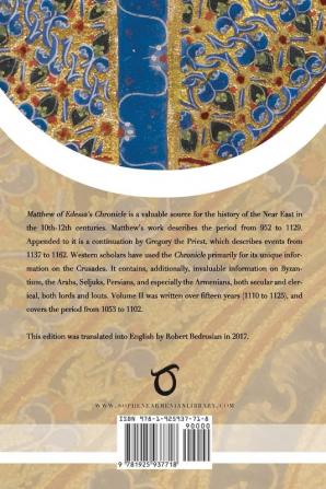 Matthew of Edessa's Chronicle: Volume 2