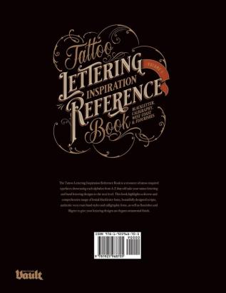 Tattoo Lettering Inspiration Reference Book