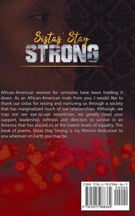 Sistas Stay Strong: A Book of Poems for Queens