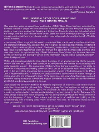 Reiki: Universal Gift of God's Healing Love Level I and II Training Manual