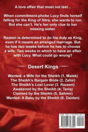 The Sheikh's Lost Lover: Large Print: 3 (Desert Kings)