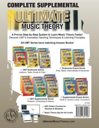 COMPLETE Supplemental Workbook - Ultimate Music Theory: The all-in-one COMPLETE Supplemental Workbook (Ultimate Music Theory) - designed to be ... Workbook!: 34 (Umt Supplemental Workbook)