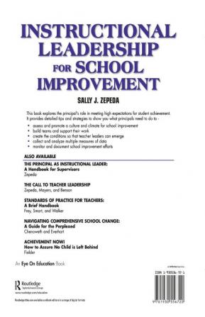 Instructional Leadership for School Improvement