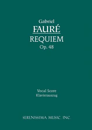 Requiem Op.48: Vocal score