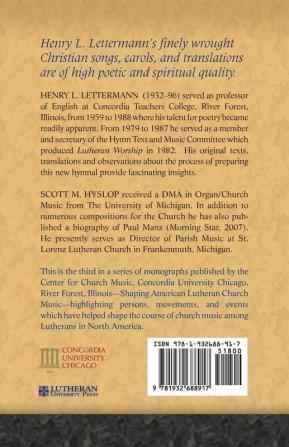 The Precious Gift: The Hymns Carols and Translations of Henry L. Lettermann (Shaping American Lutheran Church Music)