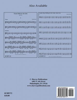 The Shifting Book for Cello Part Two: Shifting to 6th and 7th Positions