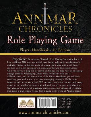 The Annmar Chronicles: Role Playing Game