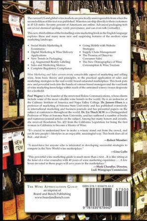 Wine Marketing and Sales: Success Strategies for a Saturated Market