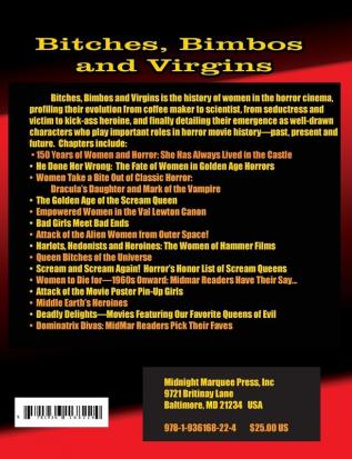 Bitches Bimbos and Virgins: Women of the Horror Film