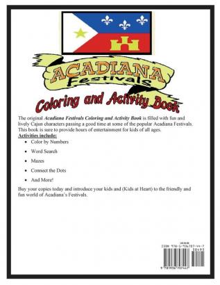 Acadiana Festivals Coloring & Activity Book