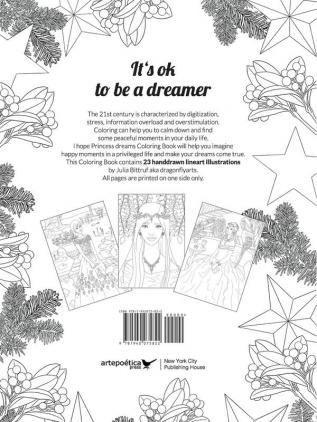 Princess Dreams Coloring Book