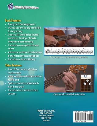 Ukulele Primer Book for Beginners with Online Video Access