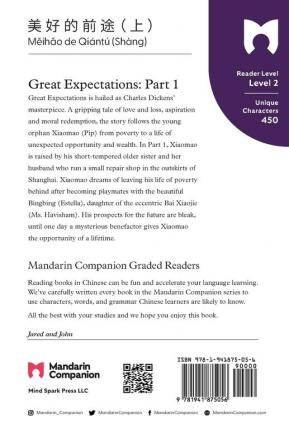 Great Expectations: Part 1: Mandarin Companion Graded Readers Level 2 Simplified Chinese Edition