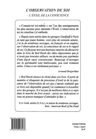 L'Observation de soi: L'Eveil de la Conscience / Manuel d'utilisation