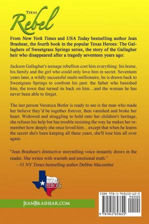 Texas Rebel (Large Print Edition): The Gallaghers of Sweetgrass Springs: 4