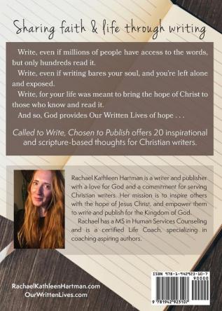 Called to Write Chosen to Publish