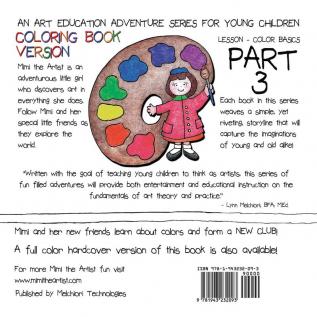 The Adventures of Mimi the Artist: Part 3 - A New Club - Coloring Book Version (Mimi's New Friends)