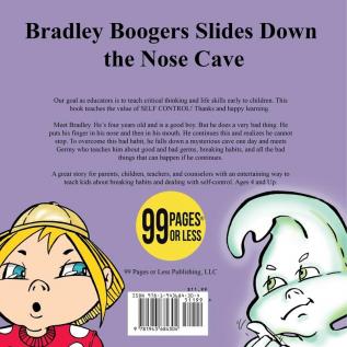 Bradley Boogers Slides Down the Nose Cave