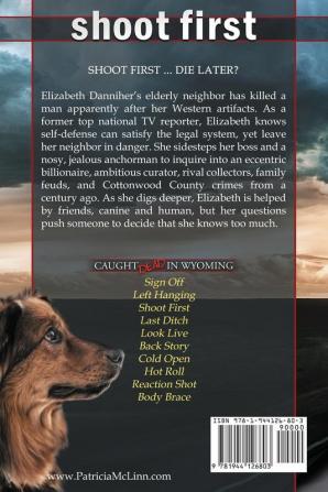 Shoot First: Large Print (Caught Dead in Wyoming Book 3)