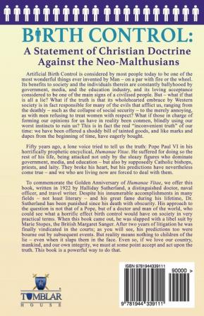 Birth Control: A Statement of Christian Doctrine against the Neo-Malthusians