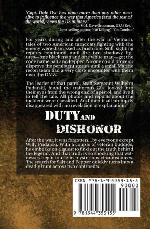 Duty and Dishonor: Author's Preferred Edition