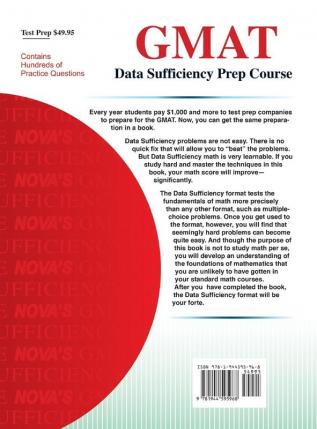 GMAT Data Sufficiency Prep Course