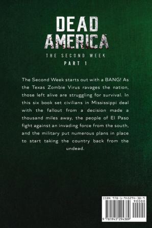 Dead America - The Second Week Part One - 6 Book Collection: 3 (Dead America Collections)