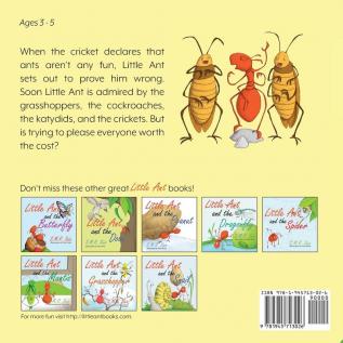 Little Ant and the Cricket: You Can't Please Everyone: 3 (Little Ant Books)