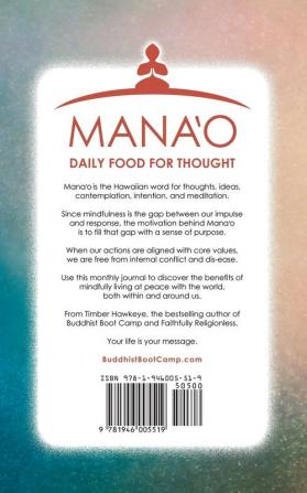 Manao: February: 2 (Manao Monthly Journals with Daily Food for Thought)