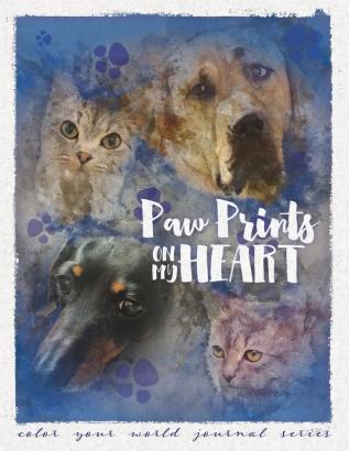 Paw Prints On My Heart: 7 (Color Your World Journal)