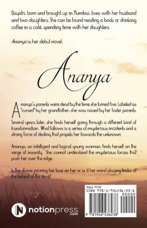 Ananya : A Journey Towards Light