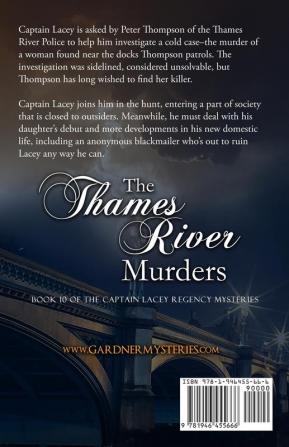 The Thames River Murders: 10 (Captain Lacey Regency Mysteries)