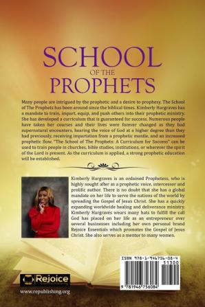 School Of The Prophets: A Curriculum For Success