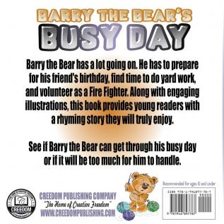 Barry the Bear's Busy Day