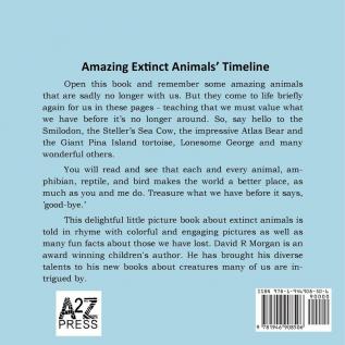 Amazing Extinct Animals Timeline