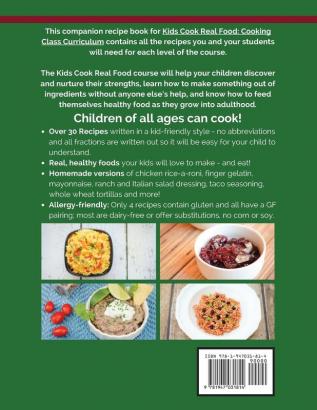 Recipes for Kids Cook Real Food