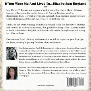 If You Were Me and Lived in... Elizabethan England: An Introduction to Civilizations Throughout Time