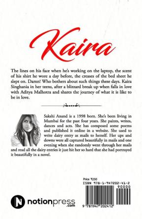 Kaira : The Journey of Aches Smiles and Love