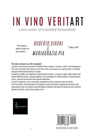 In vino veritart: Love notes of a bottled humankind