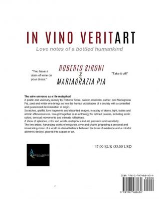 In vino veritart: Love notes of a bottled humankind