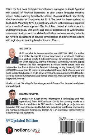 Credit Appraisal and Analysis of Financial Statement: A Handbook for Bankers and Finance Managers