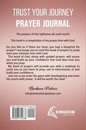 Trust Your Journey Prayer Journal