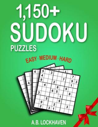 1150] Sudoku Puzzles: Easy Medium Hard