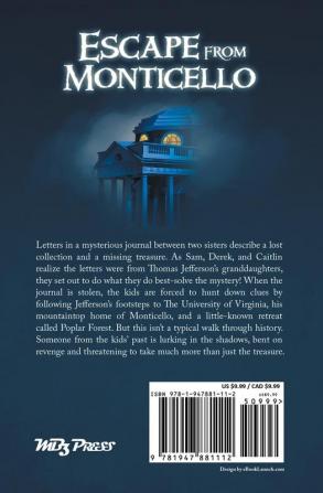 Escape from Monticello: 8 (Virginia Mysteries)