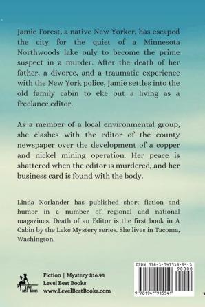 Death of an Editor: A Cabin by the Lake Mystery: 1